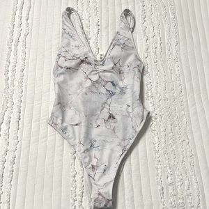 White marble one piece